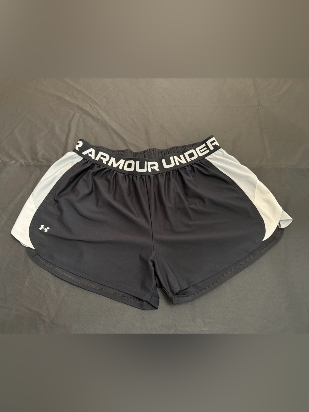 Under Armour Black and White Women’s Athletic Shorts